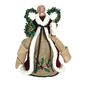 Santa's Workshop 16in. Country Poinsettia Angel Tree Topper - image 1
