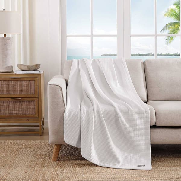 Tommy Bahama Bamboo Woven Blanket - image 