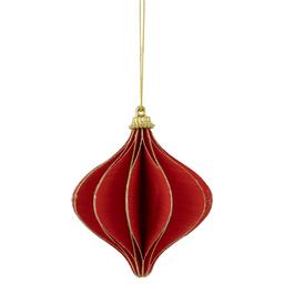 Northlight Seasonal Glittered Red Onion Christmas Ornament