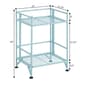 Convenience Concepts Xtra Storage 2-Tier Folding Metal Shelf - image 3
