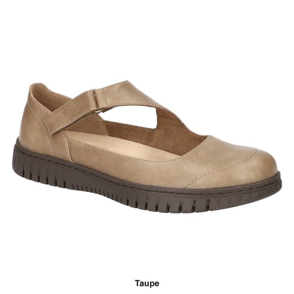 Womens Easy Street Joyful Comfort Mary Jane Flats