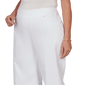 Plus Size Ruby Rd. Hothouse Florals Embroidery Hem Wide Capris - image 5
