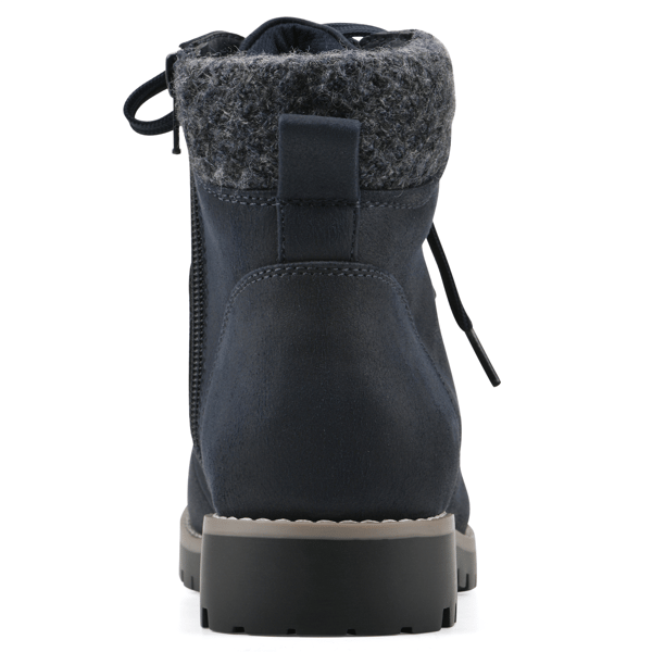 Womens Cliffs by White Mountain Primed Lace-Up Booties