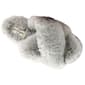 Womens Jessica Simpson High Plush Cross Slide Slippers - image 1