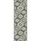 Tayse Modern Capri Aurora Seafoam Runner - image 1