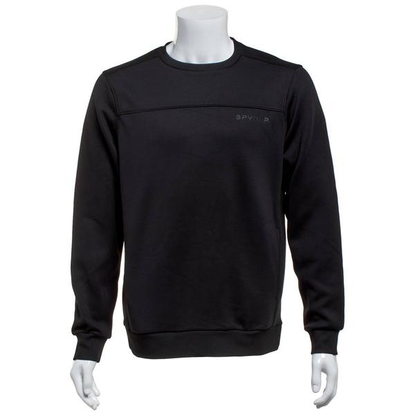 Mens Spyder Textured Bonded Fleece Crewneck - image 