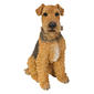 Hi-Line Gift Airedale Terrier Garden Statue - image 1