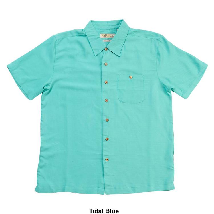 Mens Joe Marlin Patio King Solid Button Down Shirt