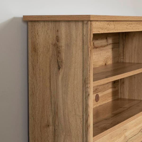 South Shore Cavalleri Nordik Oak Twin Headboard