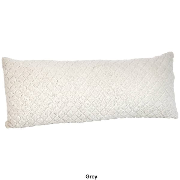 Style Lab Faux Fur Body Pillow