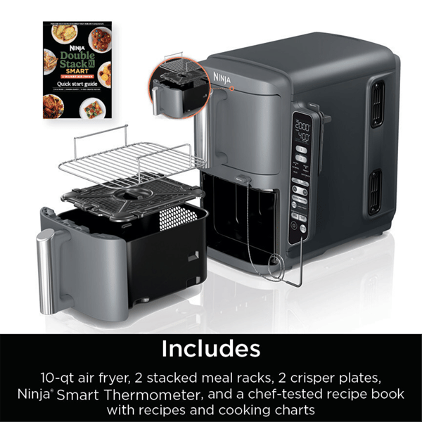 Ninja® DoubleStack XL Smart 2-Basket Air Fryer