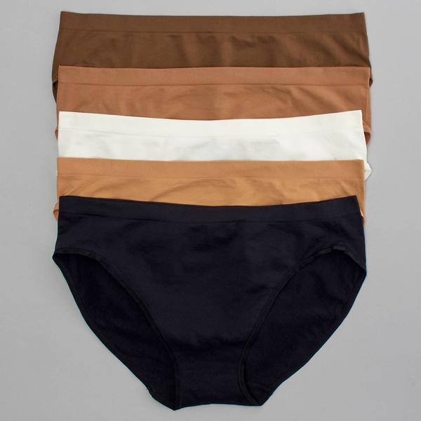 Womens René Rofé® Essential 5pk Bikini Panties 138904H5-OOMSO - Boscov's