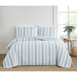 Truly Soft Aiden Stripe 3pc. Reversible Quilt Set