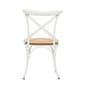 9th & Pike&#174; White Metal Farmhouse Dining Chairs - image 5