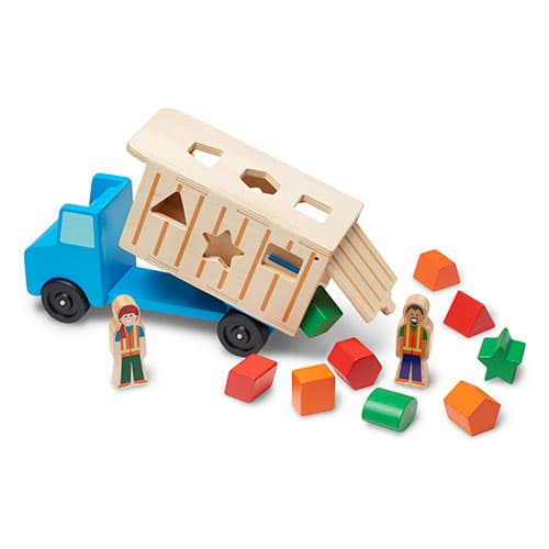 Melissa &amp; Doug® Shape-Sorting Dump Truck