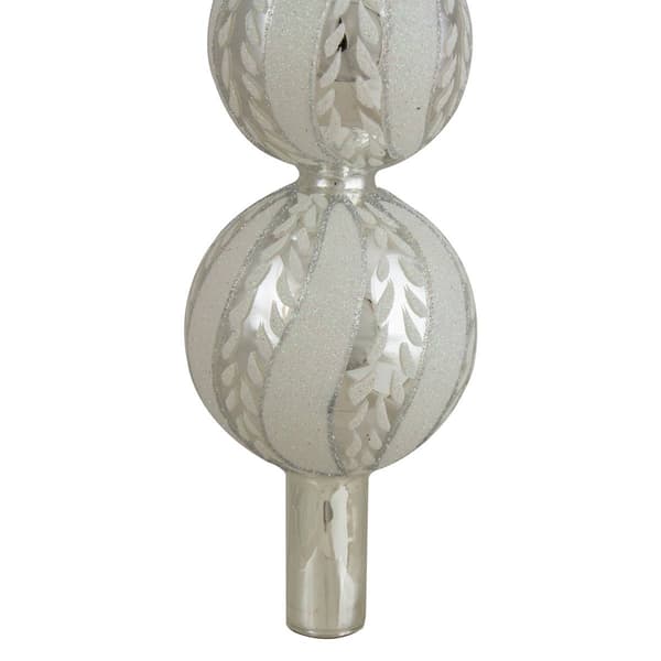 Northlight Seasonal 14.75in. Glitter Finial Christmas Tree Topper
