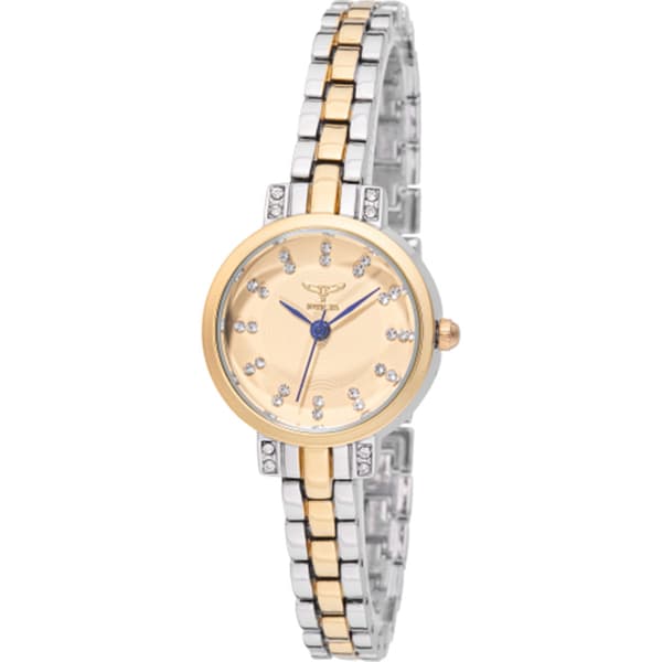 Womens Invicta Angel Two-Tone  Gold Dial Quartz Watch - 69068 - image 