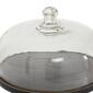 9th &amp; Pike® Wooden Cake Stand with Dome Glass Cloche - image 4