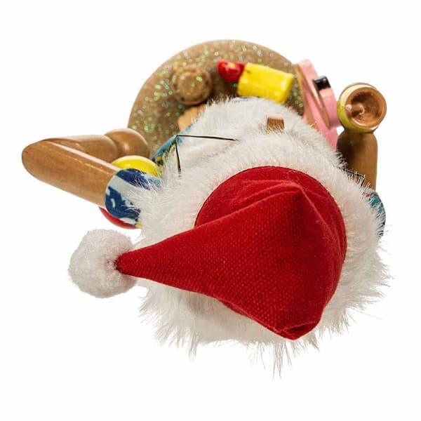 Kurt Adler 15.5in. Wooden Beach Santa Nutcracker
