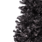 Northlight 9ft. Artificial Black Tinsel Halloween Tree - image 3