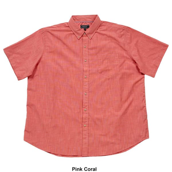 Mens Big & Tall Architect&#174; Cross Hatch Button Down Shirt