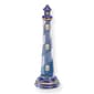 Blue Lighthouse Glass Figurine - image 1