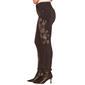 Womens Democracy “Ab”solution® Black Floral Skinny Jeans - image 3