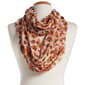 Womens David & Young Pumpkin Infinity Scarf - Orange - image 1