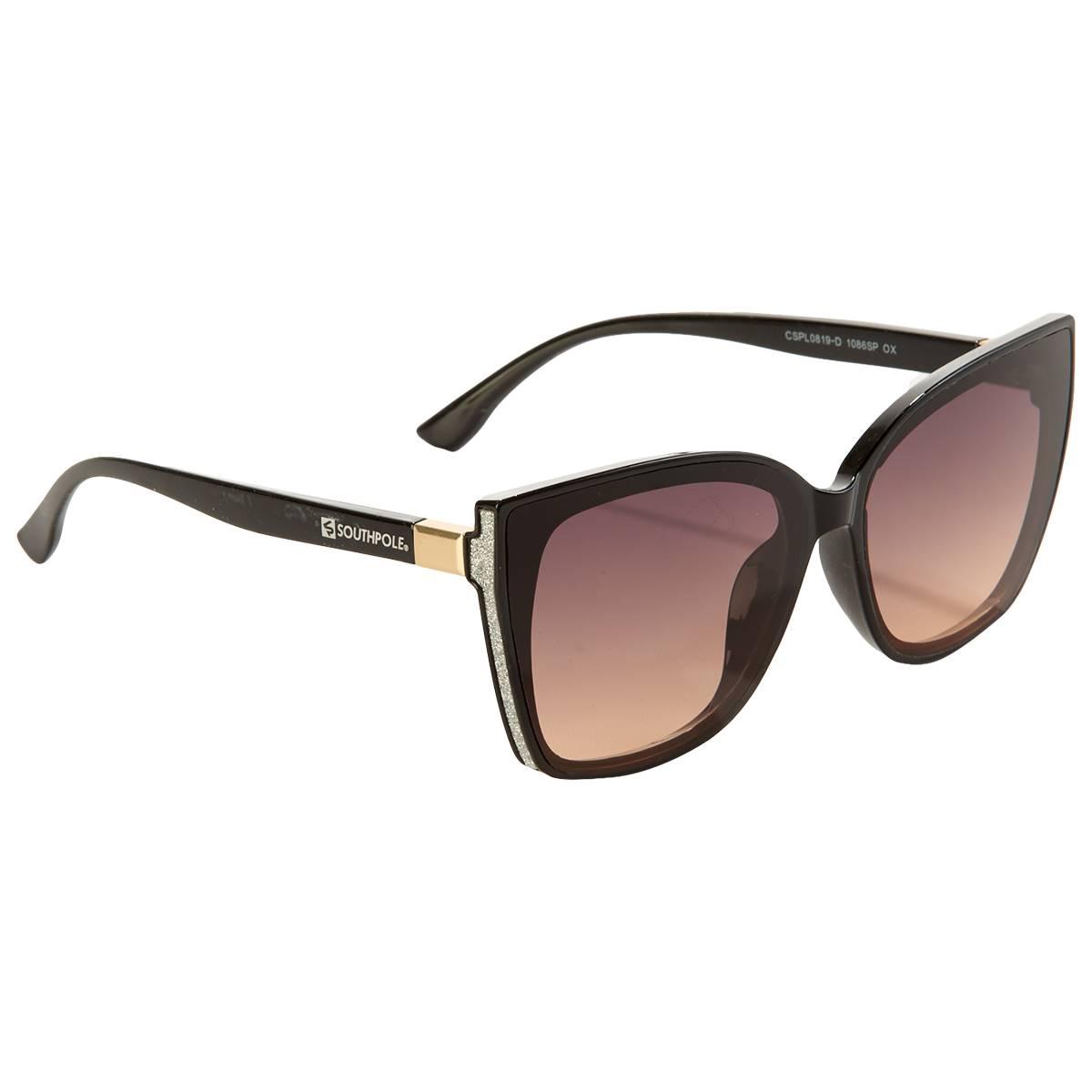 Womens SOUTHPOLE Plastic Cat Eye Sunglasses