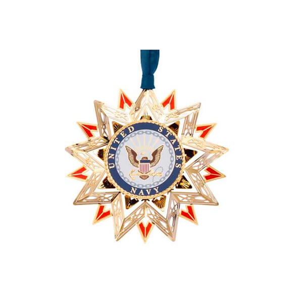 Beacon Design US Navy Star Ornament - image 