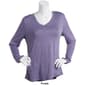 Womens RBX V-Neck Long Sleeve Tee - image 5