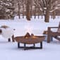 Real Flame La Porte 31in. Round Steel Wood Burning Fire Pit - image 9
