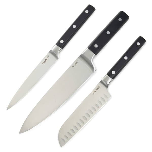 BergHOFF Gene 3pc. Stainless Steel Knife Set