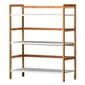 eccostyle(tm) 3-Tier Bamboo Frame Stackable Bookshelf - image 1
