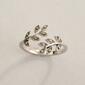 Ashley Cooper&#40;tm&#41; Marcasite Open Leaf Pave Ring - image 1