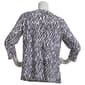 Womens Emily Daniels 3/4 Sleeve Abstract Tee - image 2