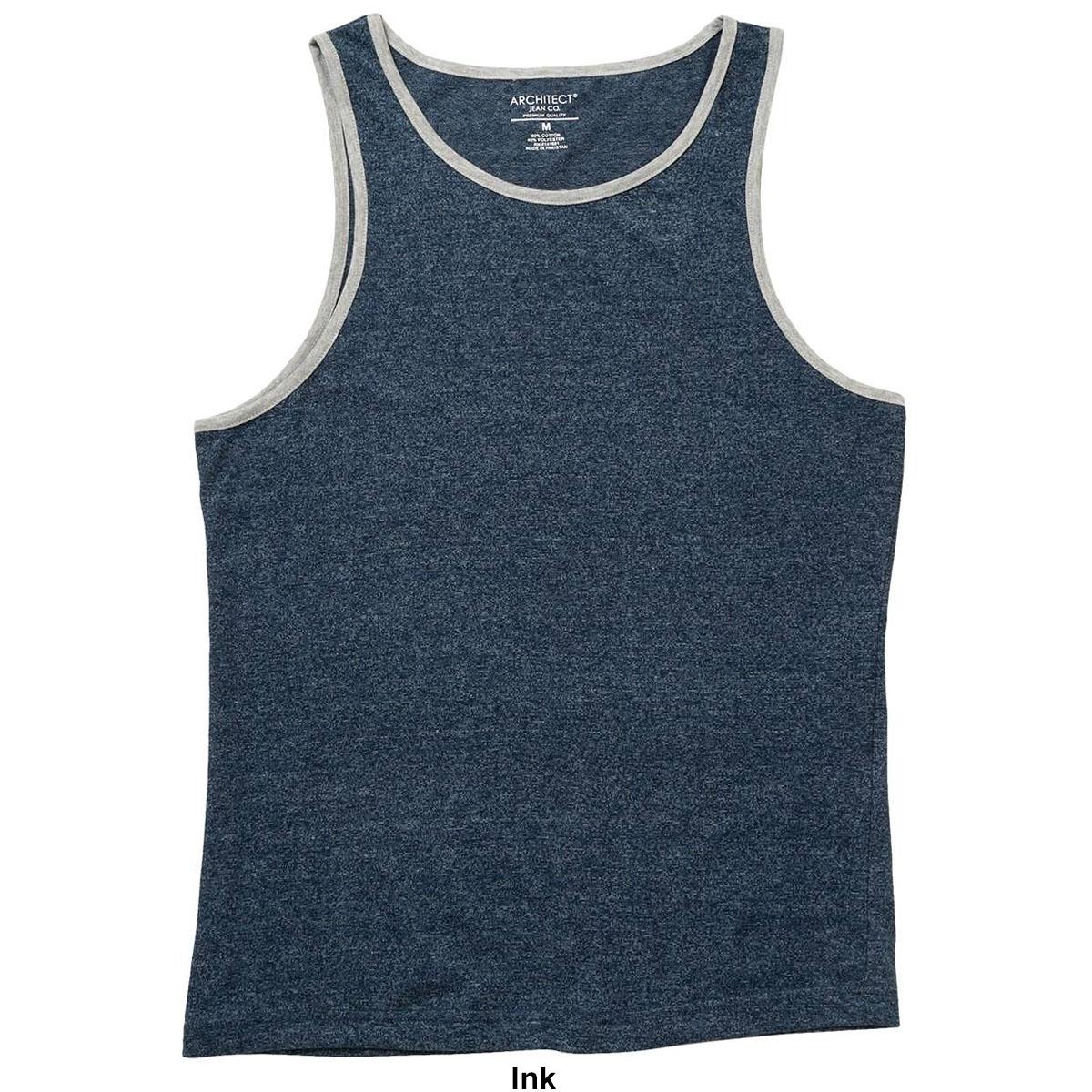 Young Mens Architect® Jean Company Jersey Tank Top