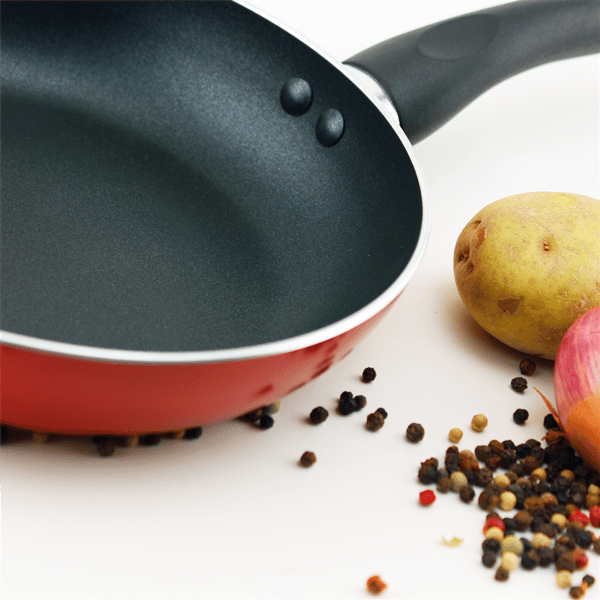 BergHOFF Geminis 2pc. Aluminum 9.5in. Red Fry Pan Set