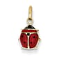 Gold Classics(tm) 14kt. Enameled Ladybug Charm - 14k. Gold - image 1
