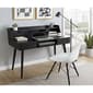 Casual Contemporary Living Solid Acacia Desk w/ Charging Station - image 7