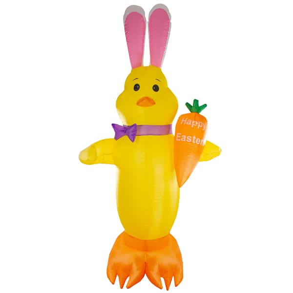 Northlight Seasonal 6ft. Inflatable Easter Chick Outdoor Decor