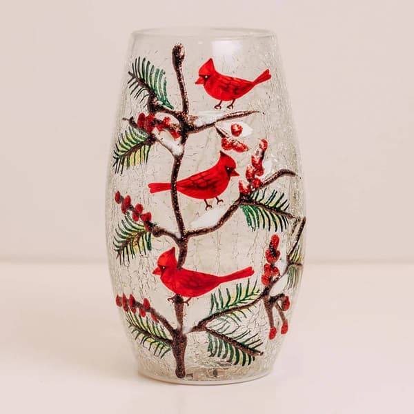 A Cheerful Giver&#174; Triple Cardinal Vase w/ LED Lights