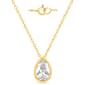Nova Star® 1ctw. Pear Lab-Grown Diamond Solitaire Pendant - image 2