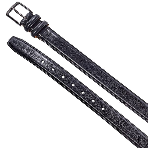 Mens Haggar(R) 32mm Feather Edge Double Loop Belt - image 