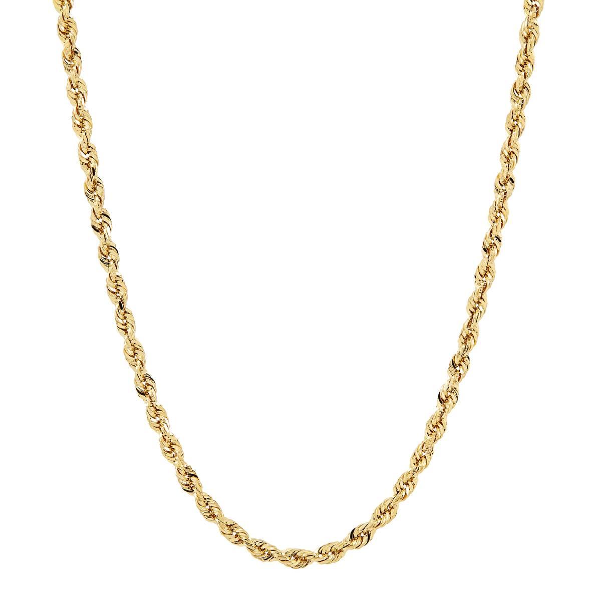 Gold Classics™ 10kt. Gold 24in. 2.5mm Chain Necklace