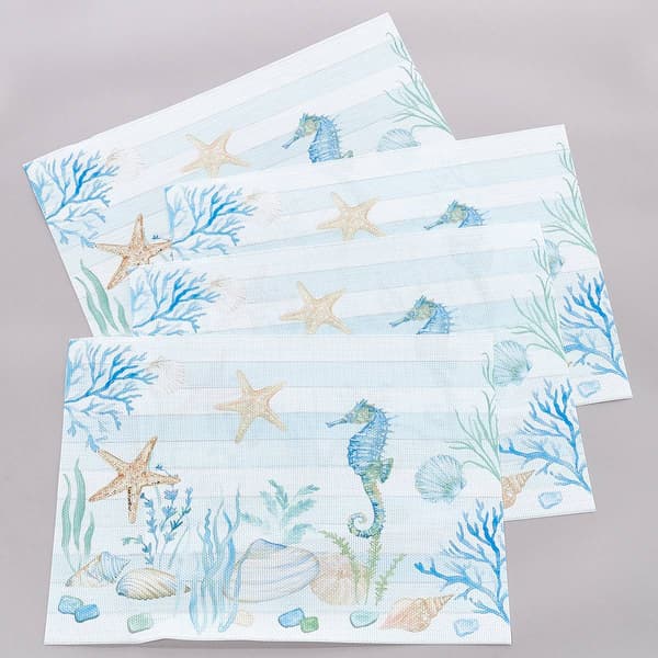 Calm Coastal Woven Placemat - Set of 4 - image 