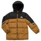Boys &#40;4-7&#41; iXtreme Color Block Puffer - Gingerbread - image 1