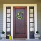 Northlight Seasonal Artificial Hellebores & Ivy Spring Wreath - image 3