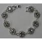 Rosa Rhinestones Daisy Design Bracelet - image 1