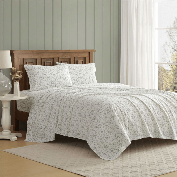 Laura Ashley® Miranda Percale Sheet Set